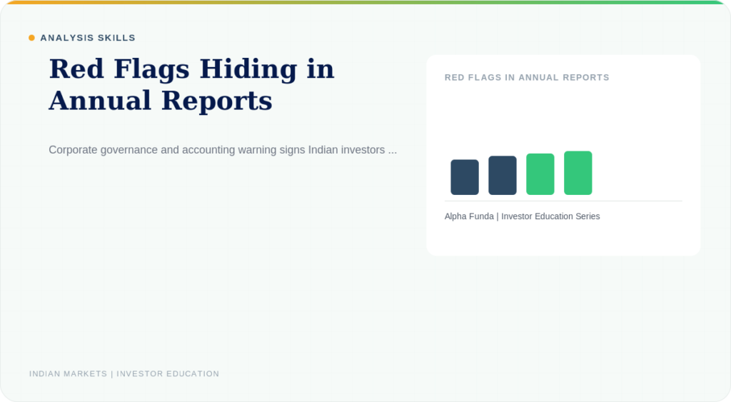 Red Flags Hiding in Annual Reports